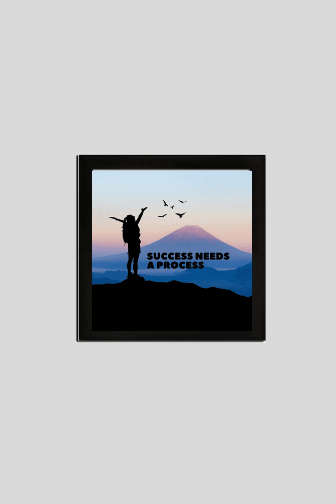 8 x 8 Photo Frame –  Success Needs Process
