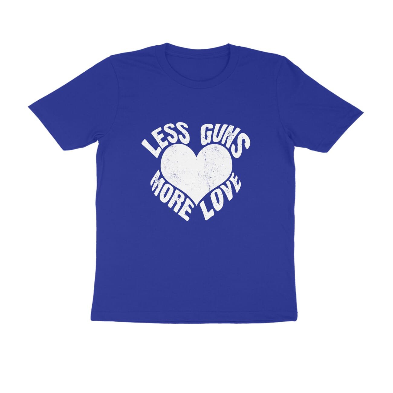 Men’s t Shirt – Half Sleeve – Less Gun More Love