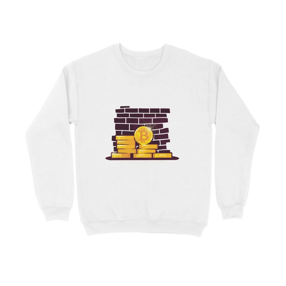 Men’s Sweatshirts For Bit Coin Lovers