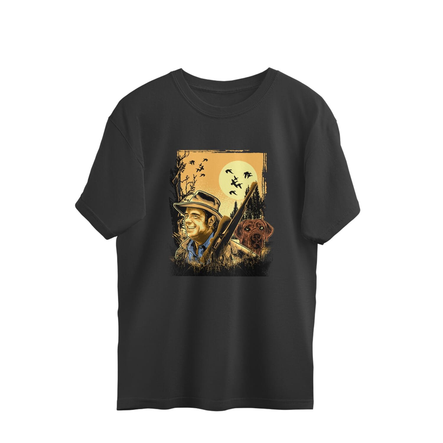 Men's Oversized Tshirts - Hunting Lovers - Image 9