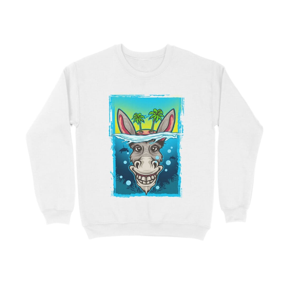 Men’s Sweatshirts – Donkey Face