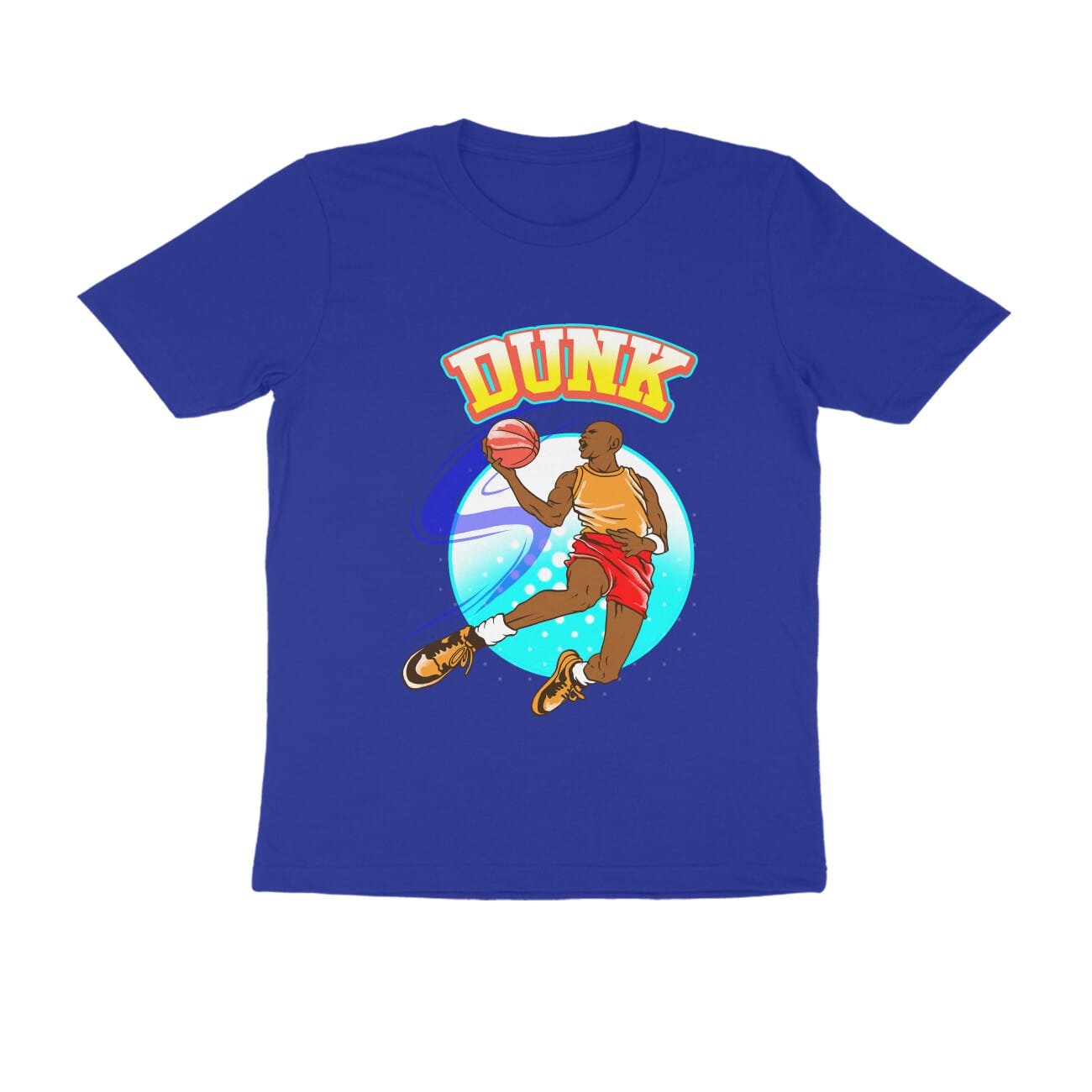 Men’s Half Sleeve Round Neck T-Shirt for Volleyball Lovers