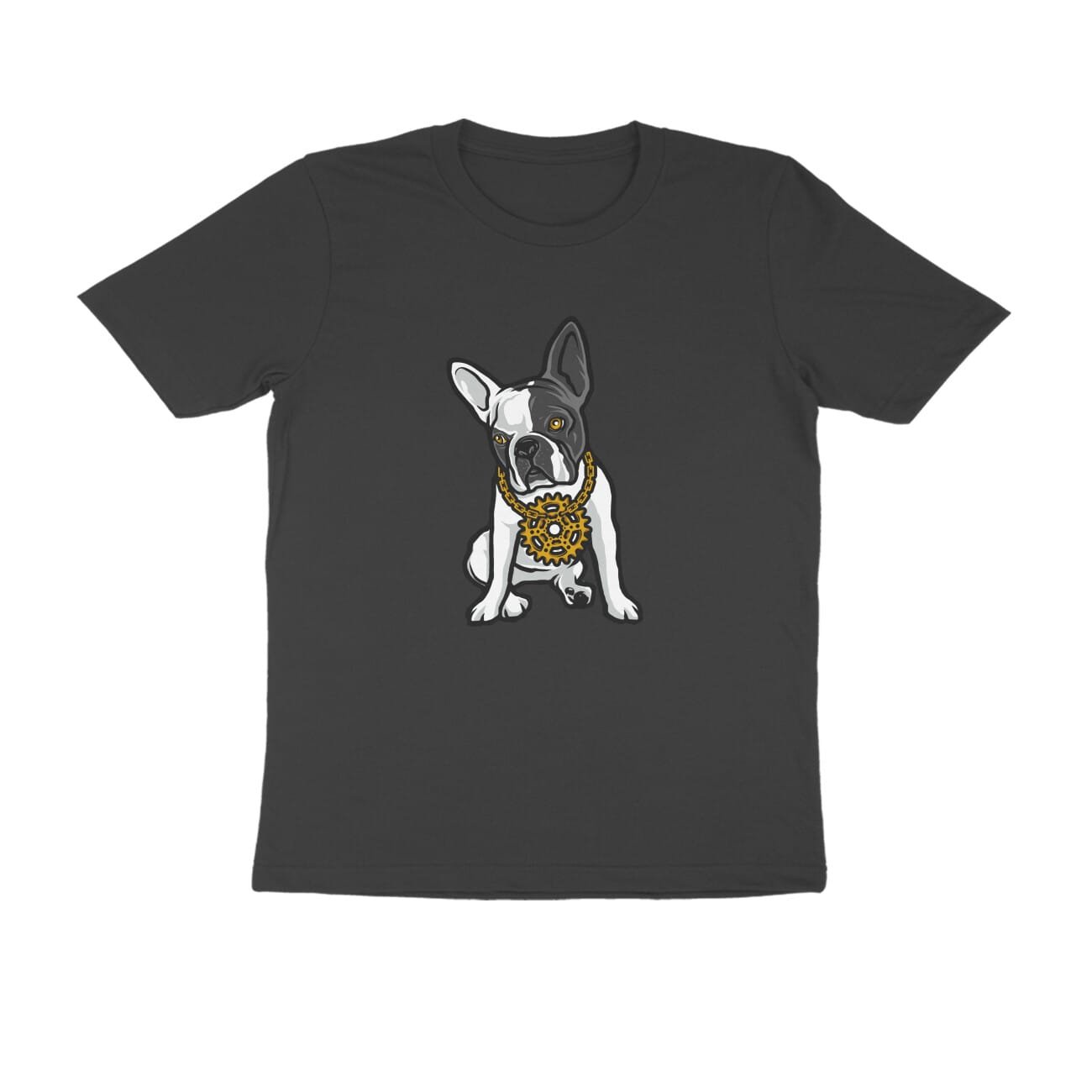 Men’s Half Sleeve Round Neck T-Shirt for Bulldog lovers