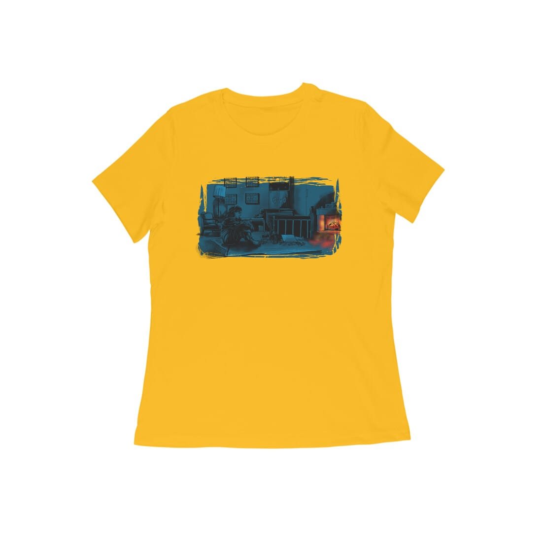 Women’s Half Sleeve Round Neck T-Shirt – The Sad Kid