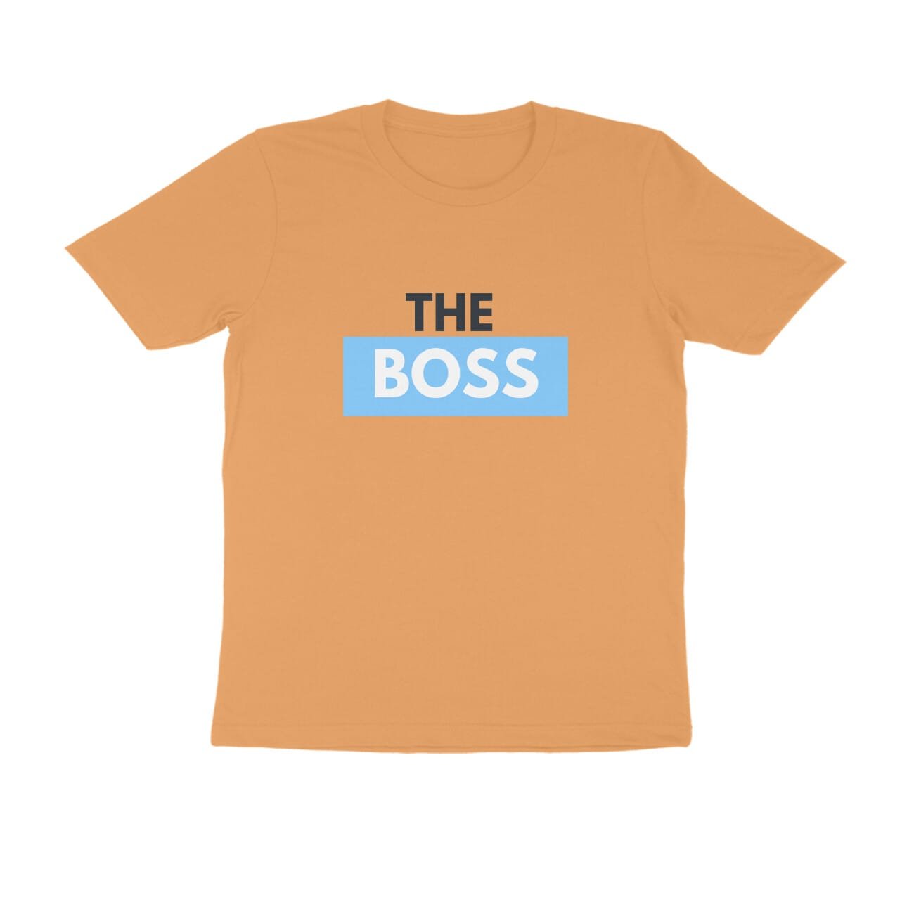 Men’s Half Sleeve Round Neck T-Shirt – The Boss